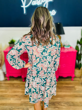 Floral Printed Tunic/Dress