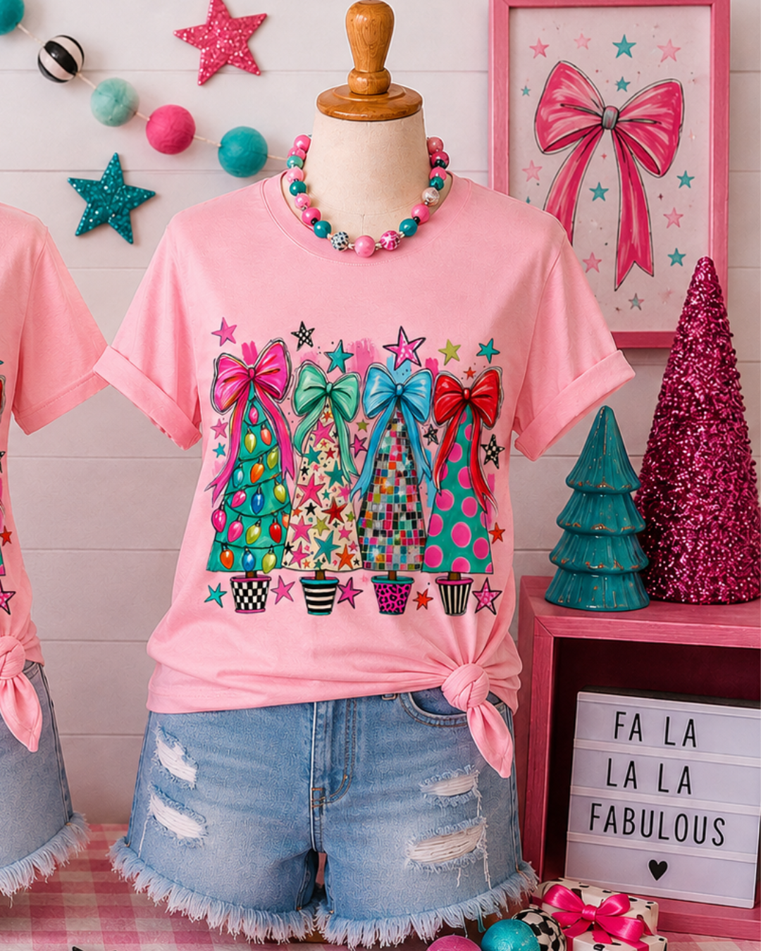 Christmas Cutie Trees Tee
