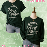 Certified Bookworm - Tee or Sweatshirt