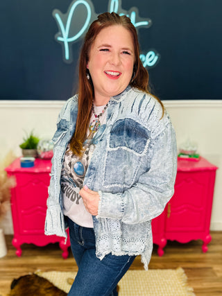 Laced In Denim Jacket