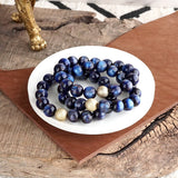 Jenna Chunky Beaded Stretch Bracelet Set – 3 Styles