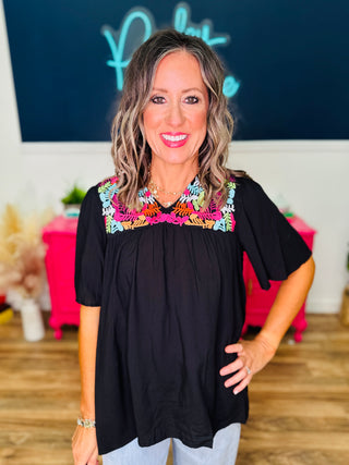 Neon Reef Top - FINAL SALE