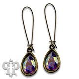 Austrian Small Crystal Teardrop Earring - 2 Styles