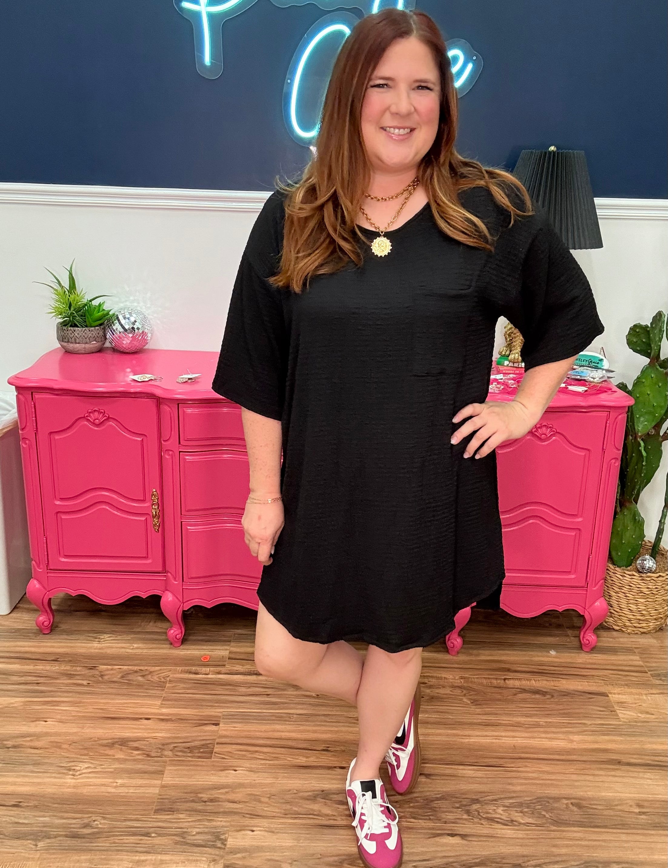 Constance Dress - Black - LAST ONES FINAL SALE