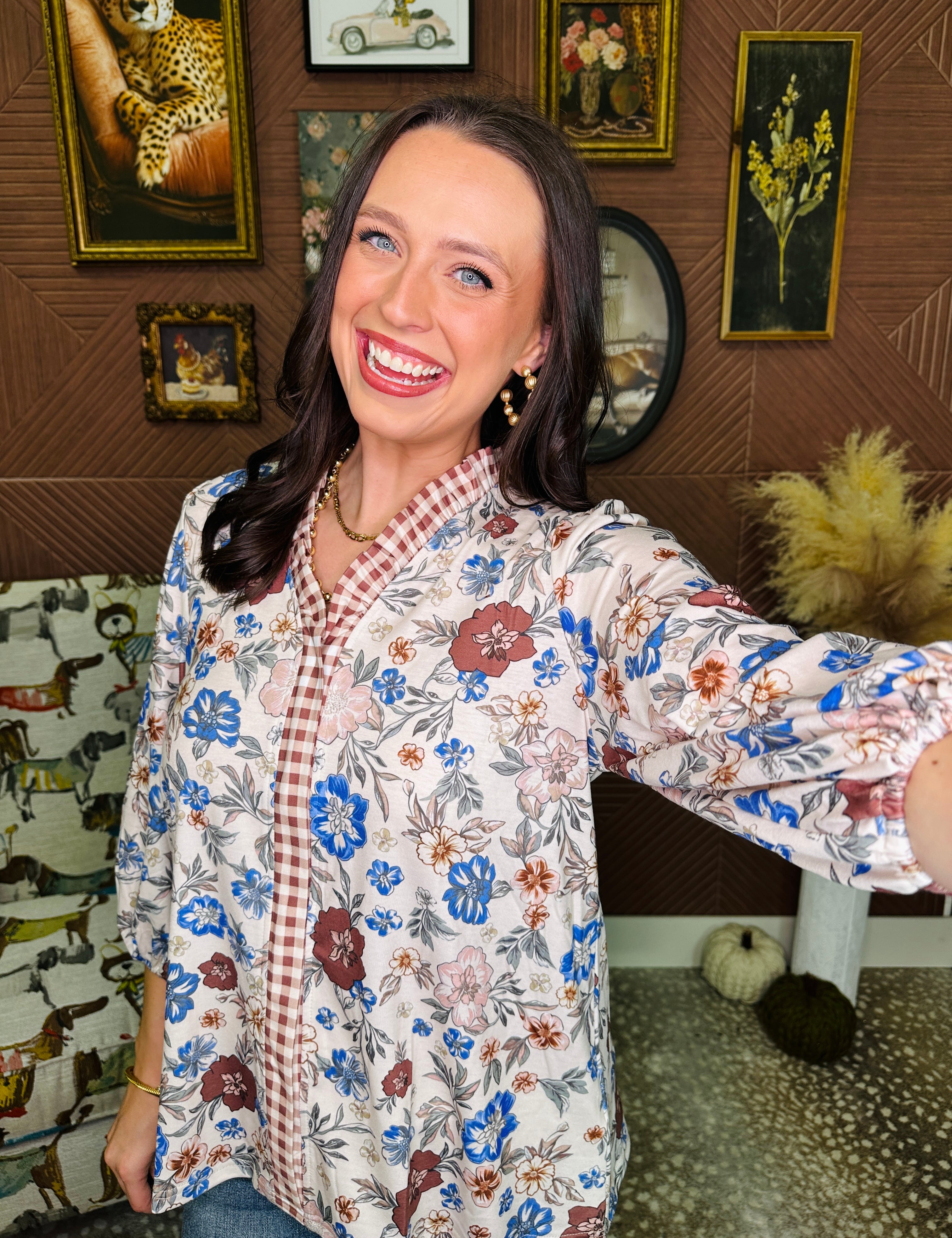 Wildflower Ranch Top