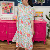 Spring Water Maxi Dress