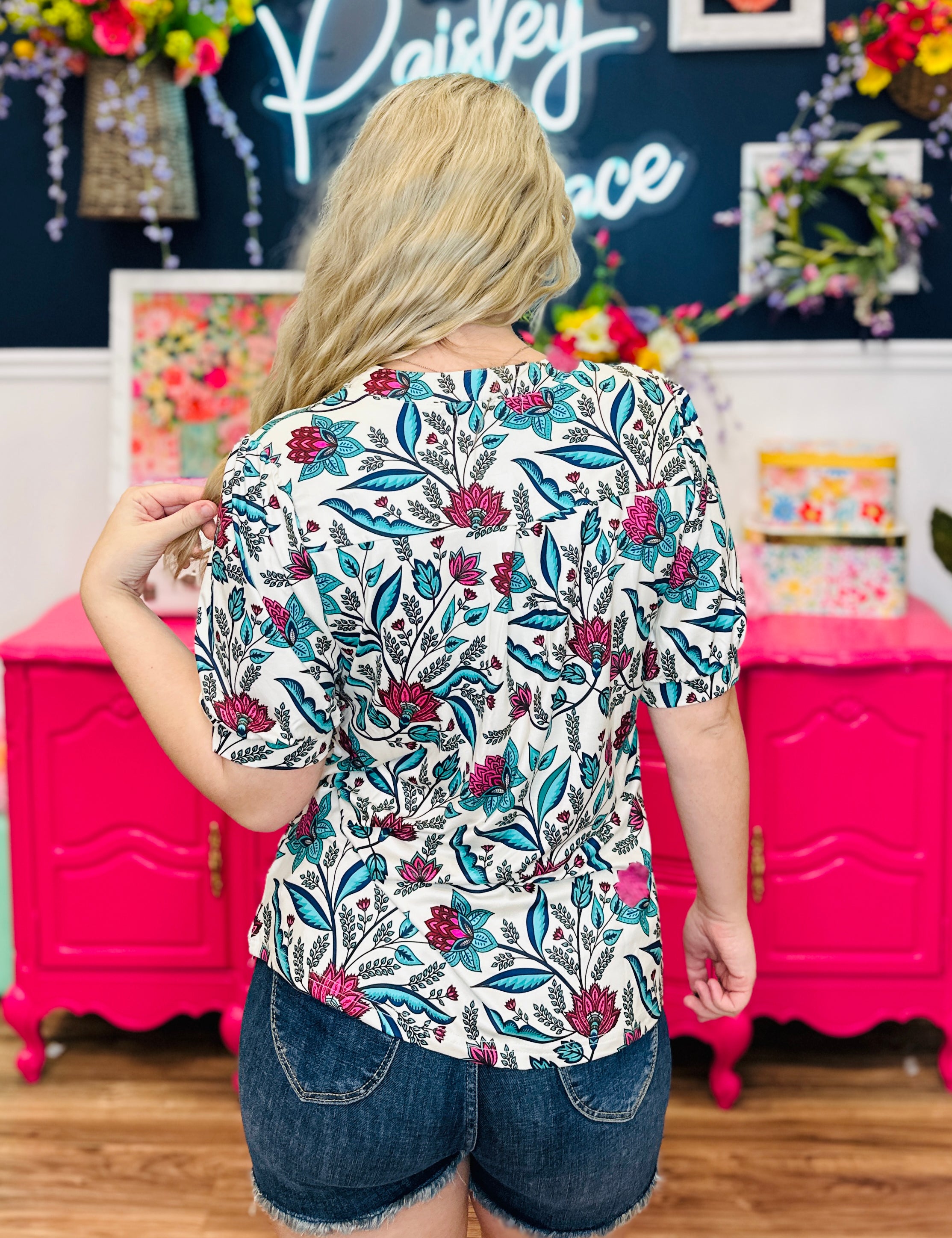 Prairie Petals Top