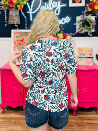 Prairie Petals Top