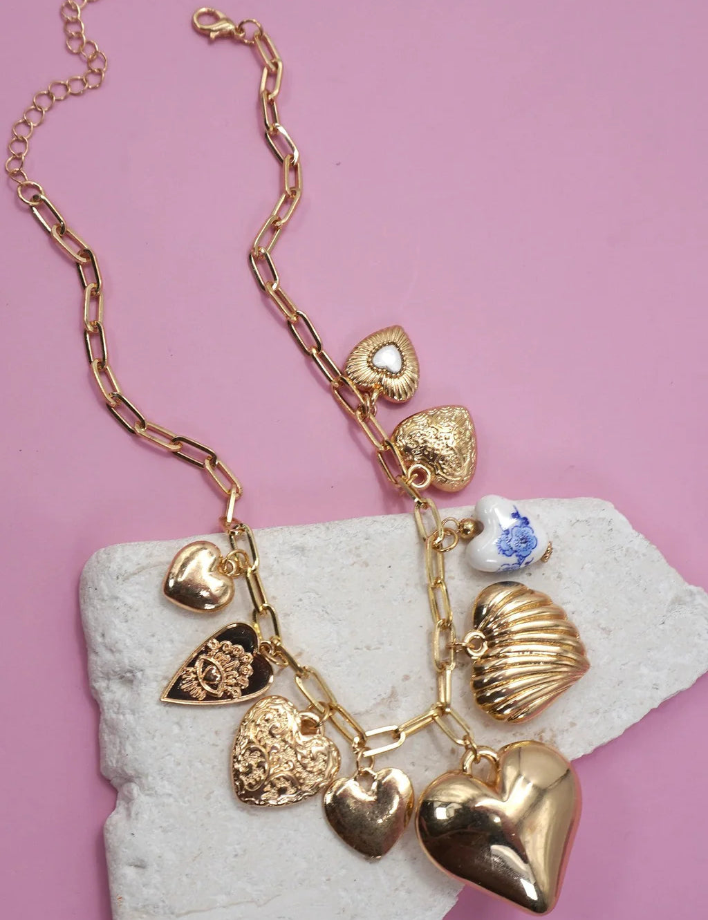 Winnie Multi Charm Necklace