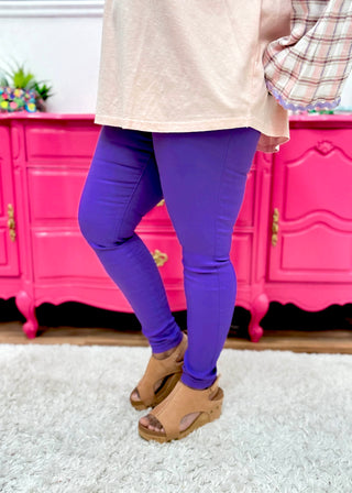 The Best For You Hyperstretch Skinny Jeans - Iris Bloom