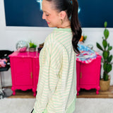 Happy Go Lucky Pullover - Lime* FINAL SALE *