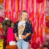 Always In Bloom Cardigan By POL - Navy Rouge