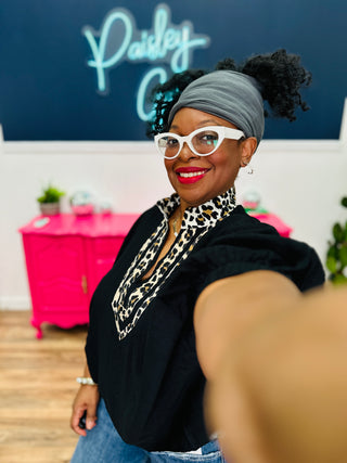 Urban Safari Top - Black