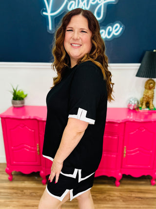 Sideline Chic Set - Black - FINAL SALE