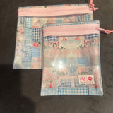 PGB Vault Prints - Multi Use Pouches - 4 Heirloom Cottage