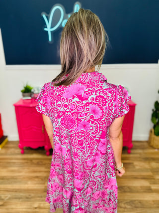 Paisley Crush Dress