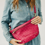 Westlyn Woven Bum Bag Wholesale - TOP SELLER-Bum Bag-Pretty Simple