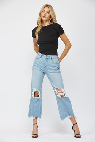 90'S Vintage Crop Flare By Mica - FINAL SALE