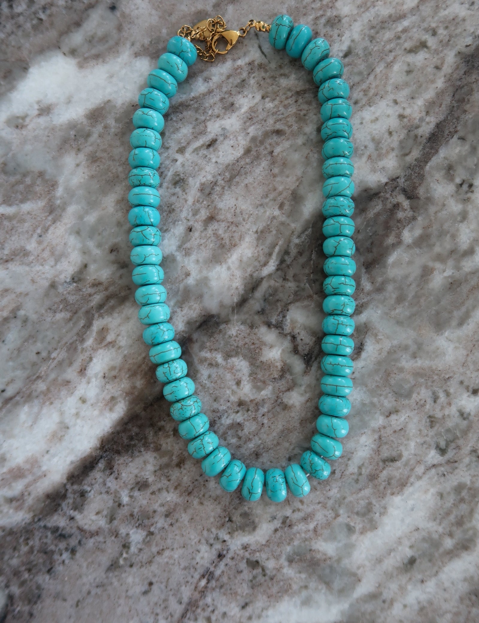 Turquoise Chunky Necklace - PREORDER