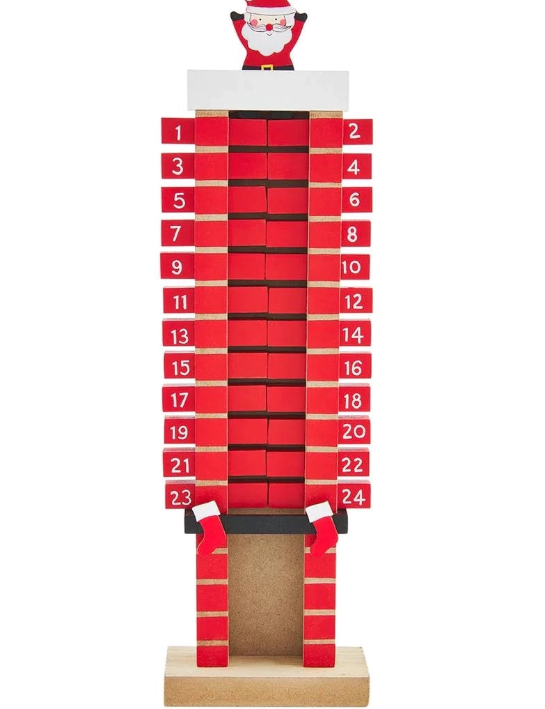 Santa Chimney Advent Calendar-CHRISTMAS - LAST ONES FINAL SALE