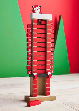 Santa Chimney Advent Calendar-CHRISTMAS