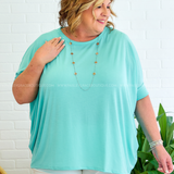 Sabrina Essential Solid Top - 10 Colors* LAST ONES FINAL SALE *