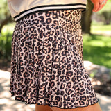 PREORDER- Safari Chic Pleated Tennis Skort