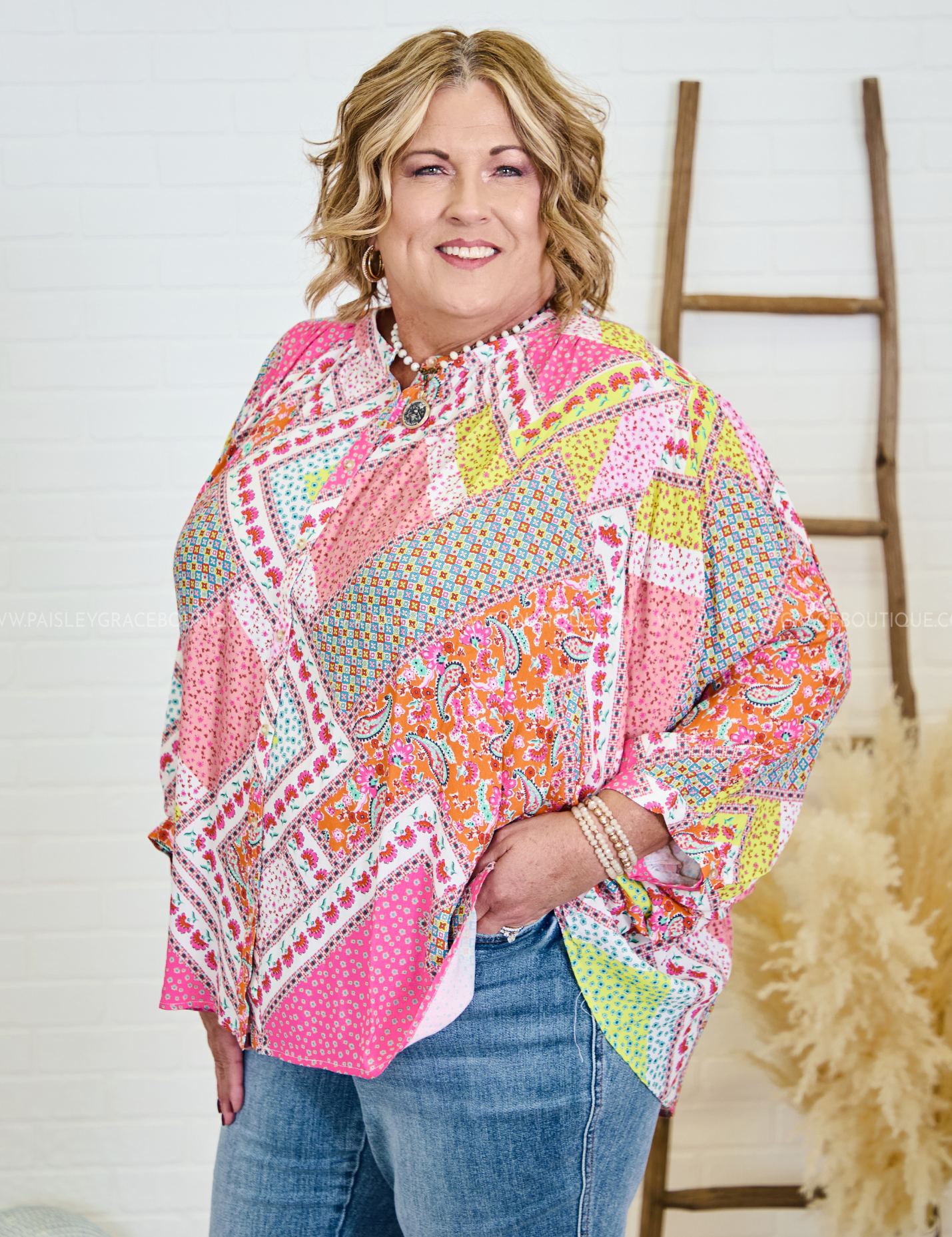 Vivid Visionary Top* LAST ONES FINAL SALE *