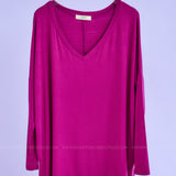 Moving Along Top - Magenta - LAST ONES FINAL SALE
