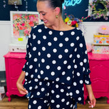 Boardwalk Bliss Blouse & Shorts Set