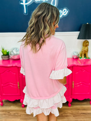 Think About It Top - Pink - FINAL SALE