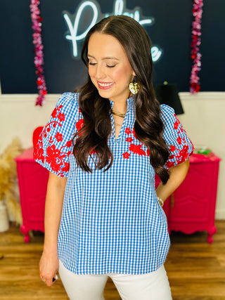 Strawberry Trail Top