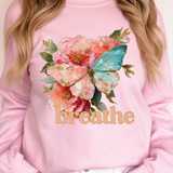 Breathe Watercolor Sweatshirt