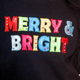 PREORDER- Merry & Bright Foil Pullover