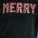 PREORDER- Merry Leopard Luxe Pullover