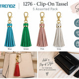 5-Pack Tassel Key Ring - PREORDER