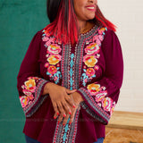 Feeling Sweet Top - Wine - LAST ONES FINAL SALE