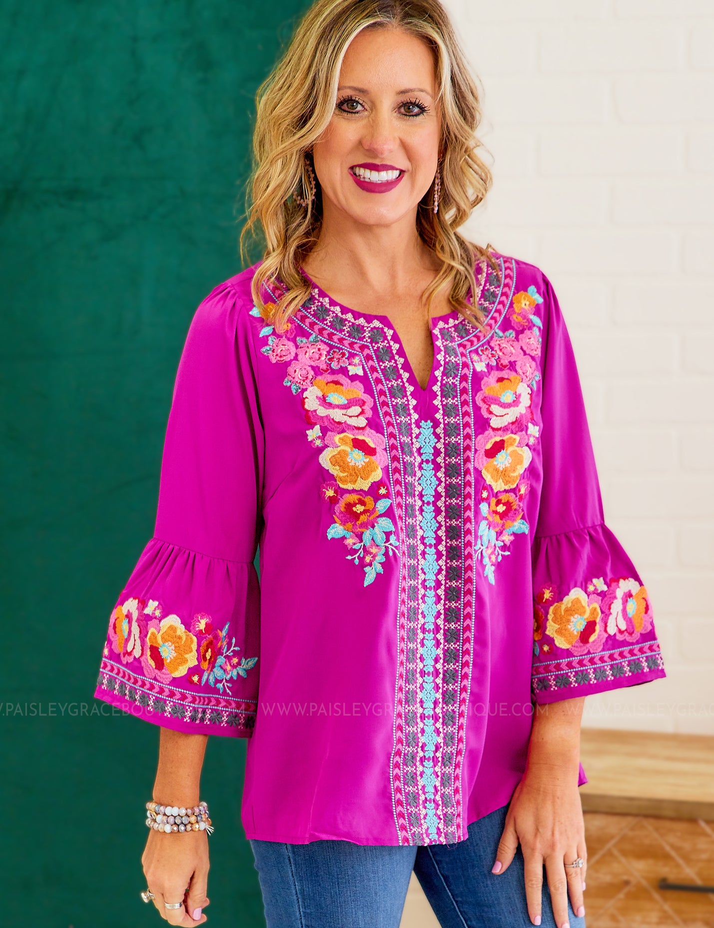 Feeling Sweet Top - Magenta FINAL SALE