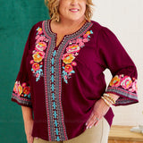Feeling Sweet Top - Wine - LAST ONES FINAL SALE