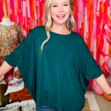 Pretty Little Detour Top - Jewel Green