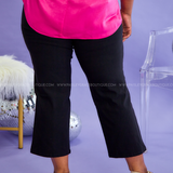 Hayley Hyperstretch Crop Pants - Black* FINAL SALE *