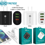 36W Hi Speed 4 USB Wall Adapter  - PREORDER