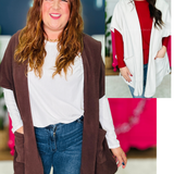Classic Beauty Hooded Kimono - 2 Colors - LAST ONES FINAL SALE