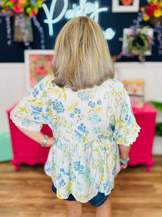 Golden Hour Garden Top