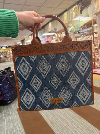 Wrangler Denim Stud Detail Large Purse/Crossbody (Copy)