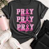 Pink Ribbon Prayers Tee