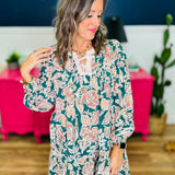 Floral Printed Tunic/Dress - LAST ONES FINAL SALE