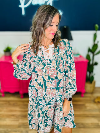 Floral Printed Tunic/Dress