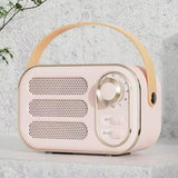 Vintage Bluetooth Speaker - Pink - FINAL SALE