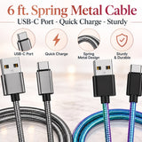 Metallic 6ft USBC Cable - PREORDER